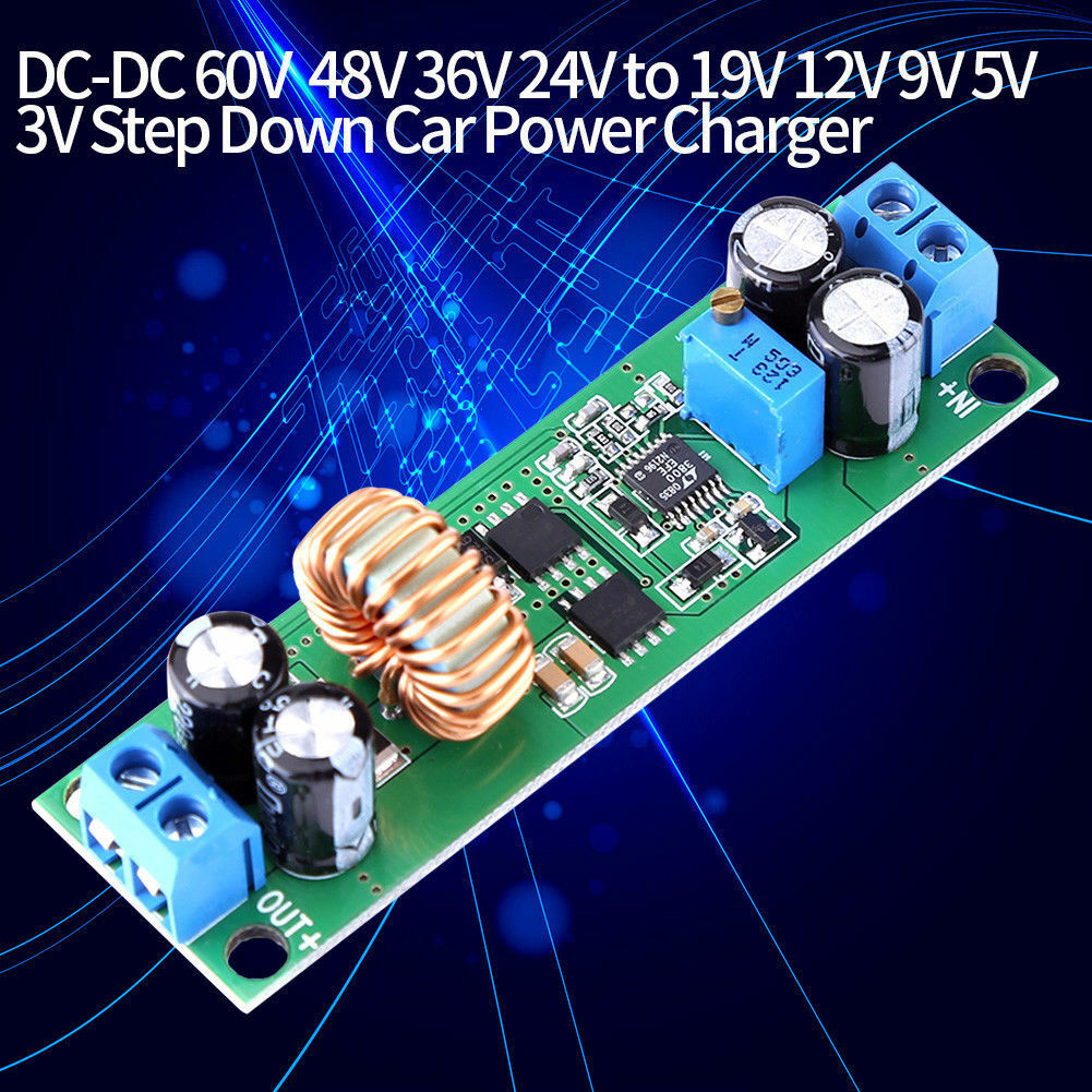 to 12V 10A Step-down DC Converter Voltage Regulator 13V-60V 24V 36V 48V 60V