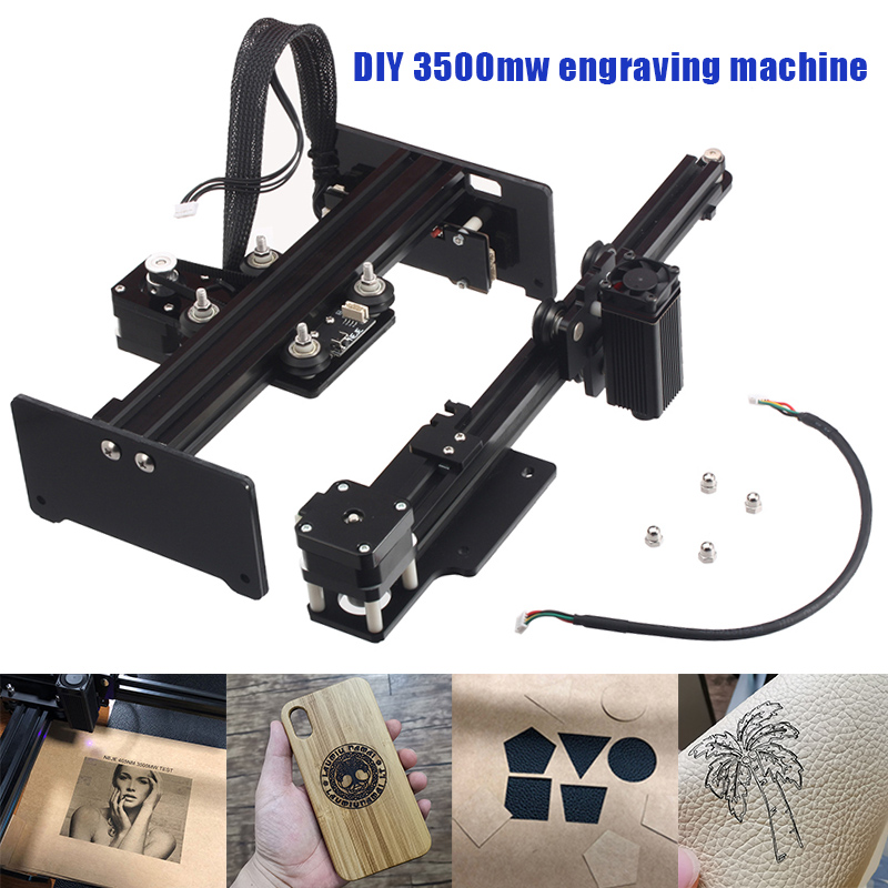 VEVOR 3500MW Engraving Milling Machine CNC 3040 Laser Engraver for Wood Plastic 