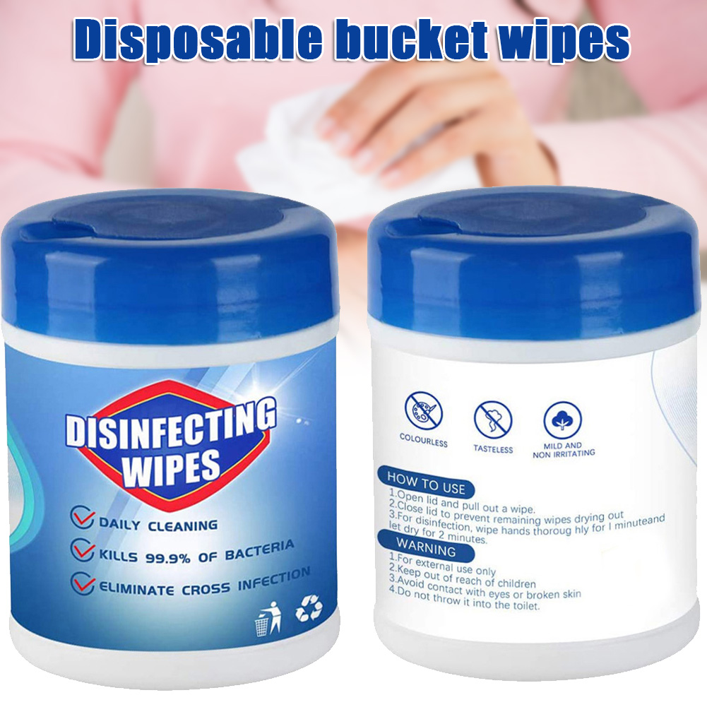 Professional & Natural Skin-Friendly 60 Sheets/Bag Wet Wipes 