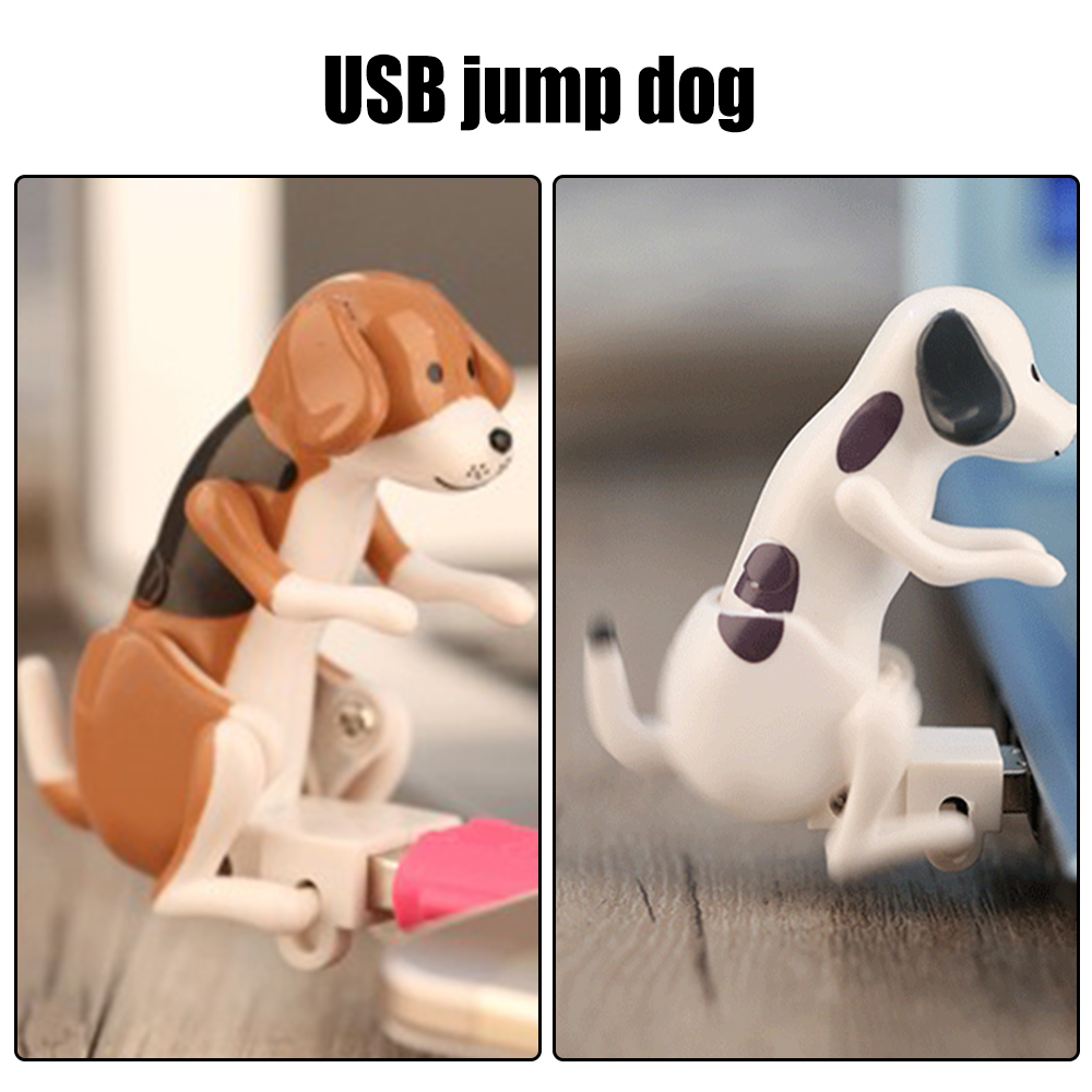 Funny Humping Dog Fast Charger Cable Charging Line USB Dustproof Cover Cute Fast Charging Power Date Cable for Girl Boy Gift