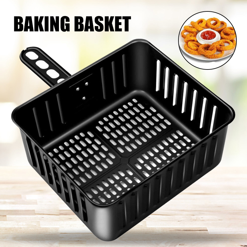 7Pcs/Set Barbecue Air Fryer Accessories Set Kit 3.6L Home Kitchen Tool with Pan Rack Pad Bucket Fryer Accessories Set