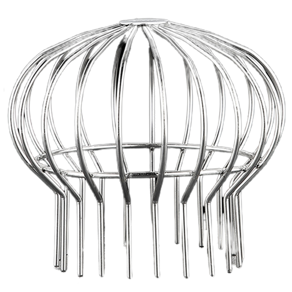 Gutter Leaf Balloon Guard Strainer Drain Pipe Cover Downpipe Stainless Steel - Picture 16 of 16