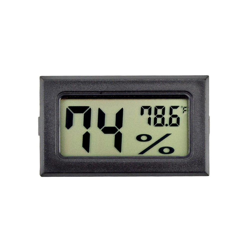 1/5X Digital Hygrometer Humidity Meter Tester Reptile Temperature Thermometer