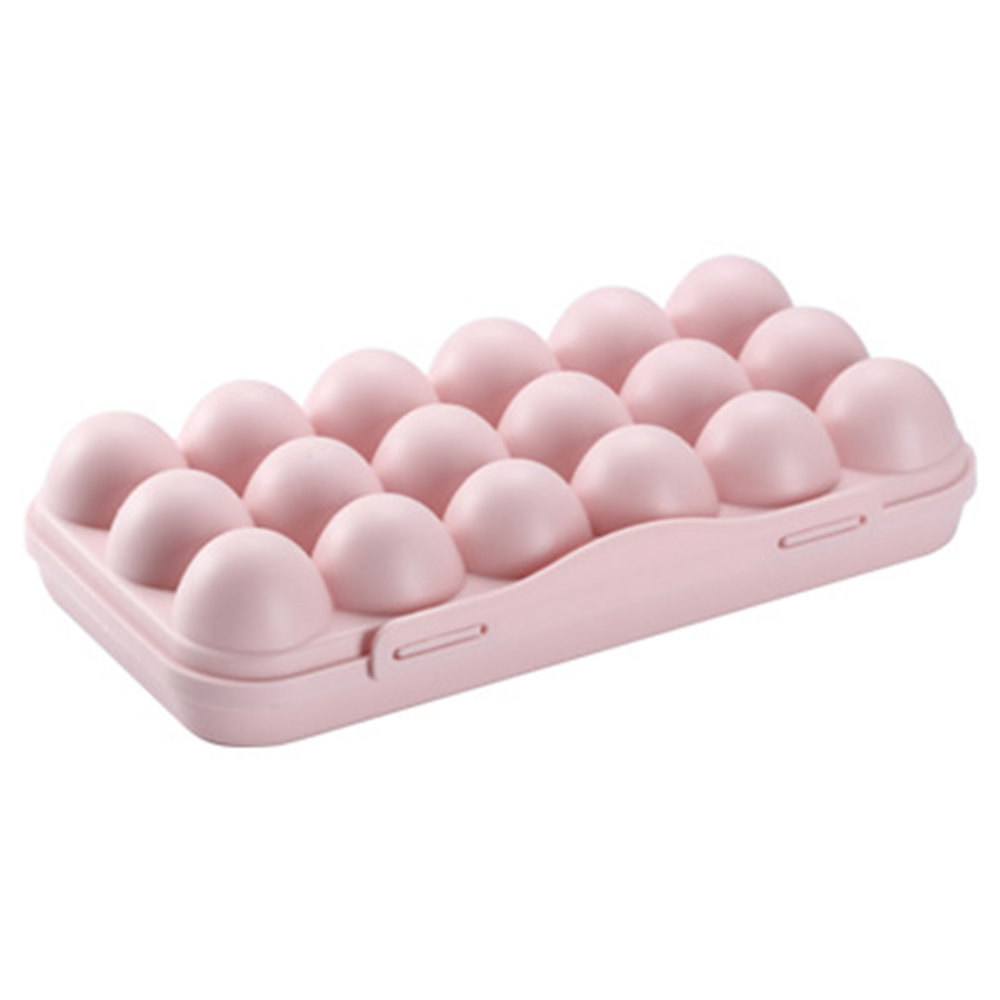 12/18 Grids Egg Tray Egg Holder Egg Box Kitchen Fridge Egg Container Organize - Picture 14 of 18