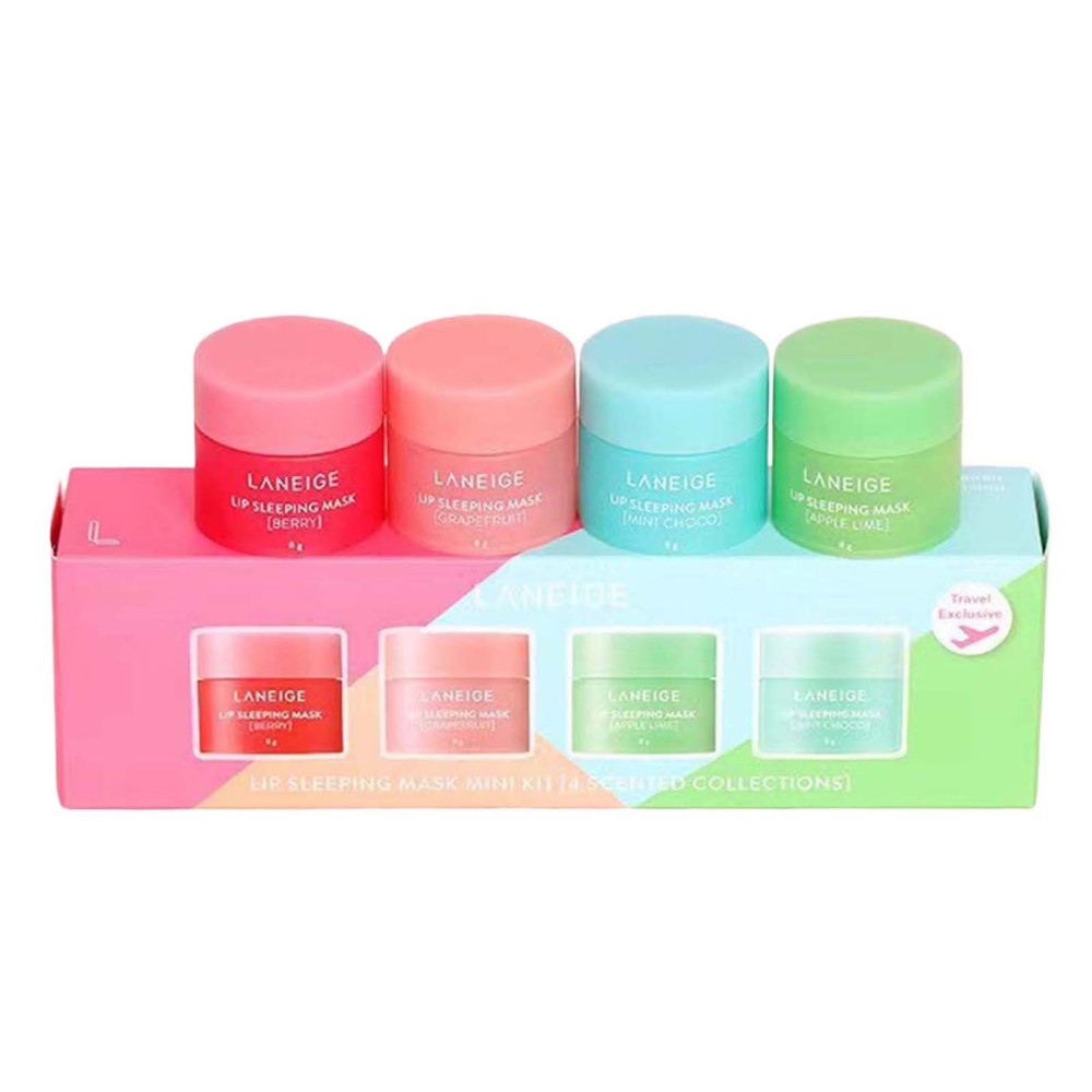 Laneige Lip Sleeping Mask 4Pcs Mini Set Hydrated Maintenance Lip Balm Lip Mask - Picture 11 of 11