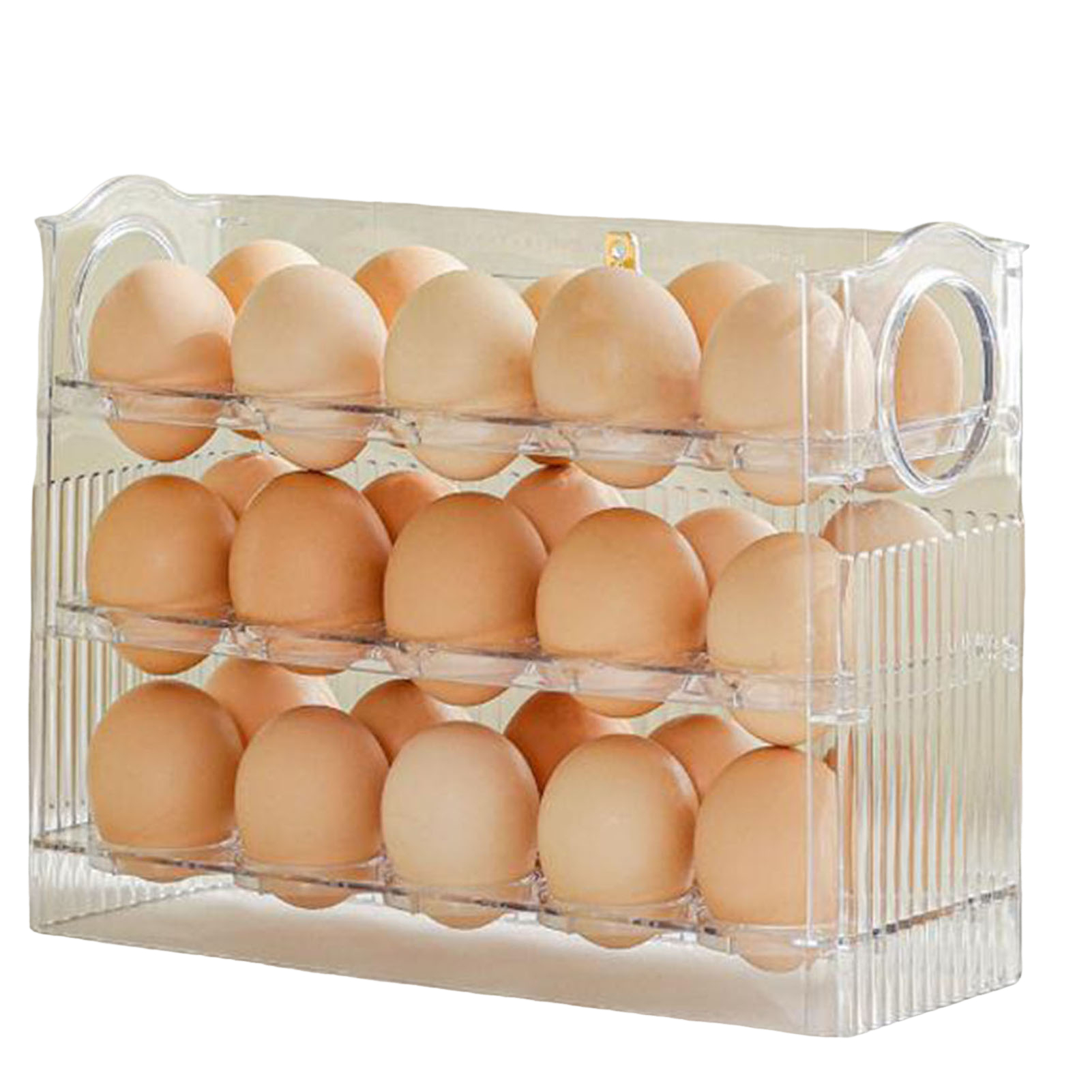 Refrigerator Egg Storage Container Large-Capacity Holder Anti-Fall Fresh-keeping