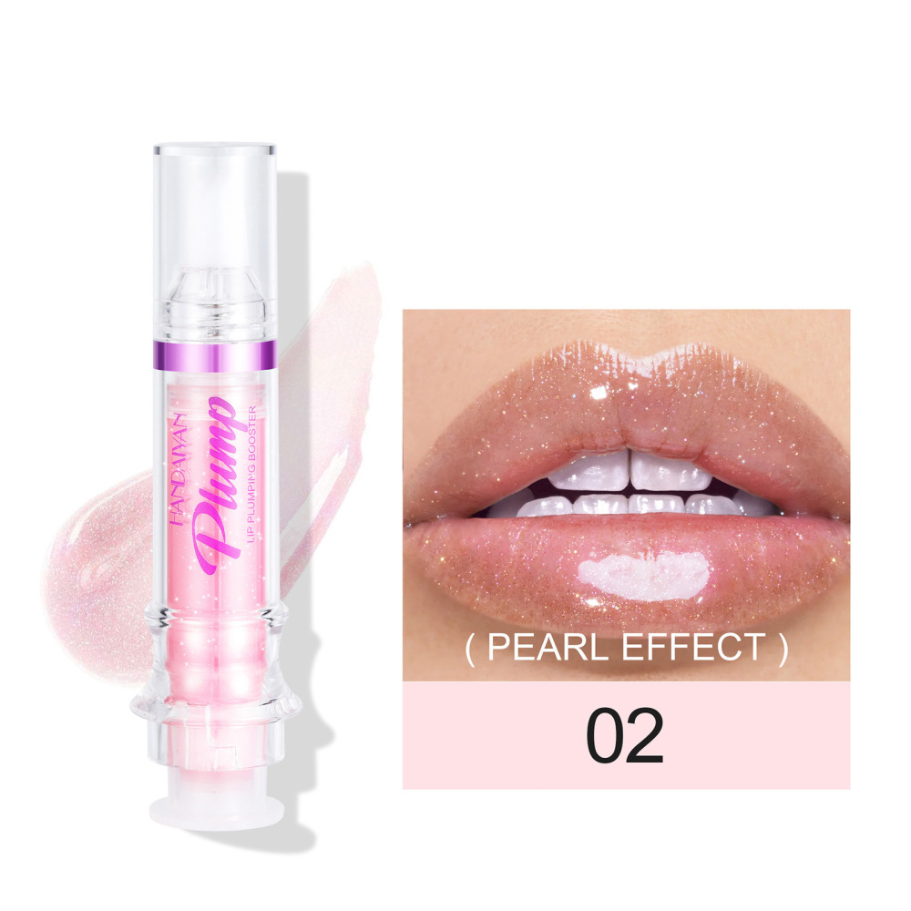 Mirror Pearlescent Lip Gloss Non-Sticky Liquid Lipsticks with High Impact Color