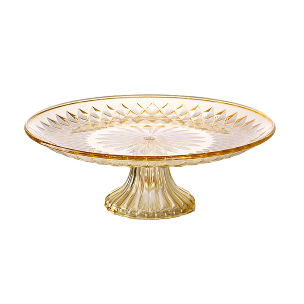 Round Cake Stand Rustic Cupcake Serving Tray Safe Serving Plates Party Decors