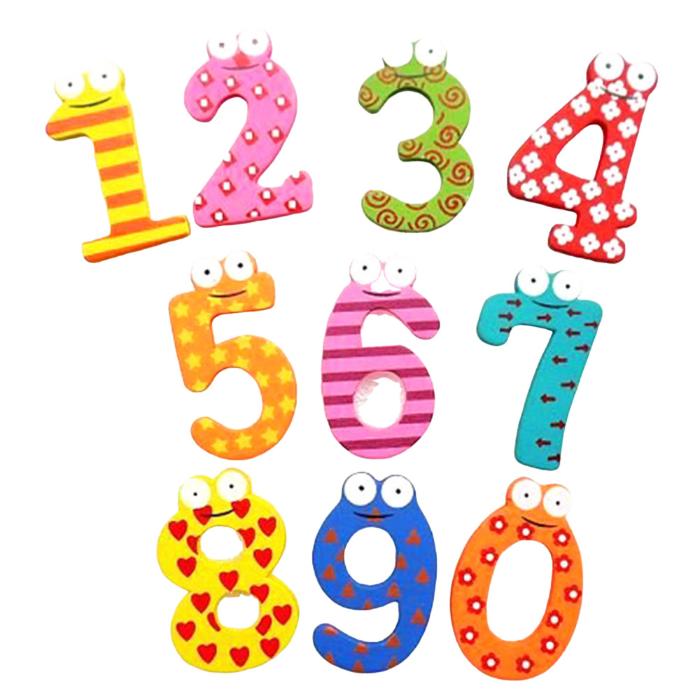 26/10PCS Magnetic Letters Numbers Alphabet ABC 123 Fridge Magnets Educational - Picture 14 of 14