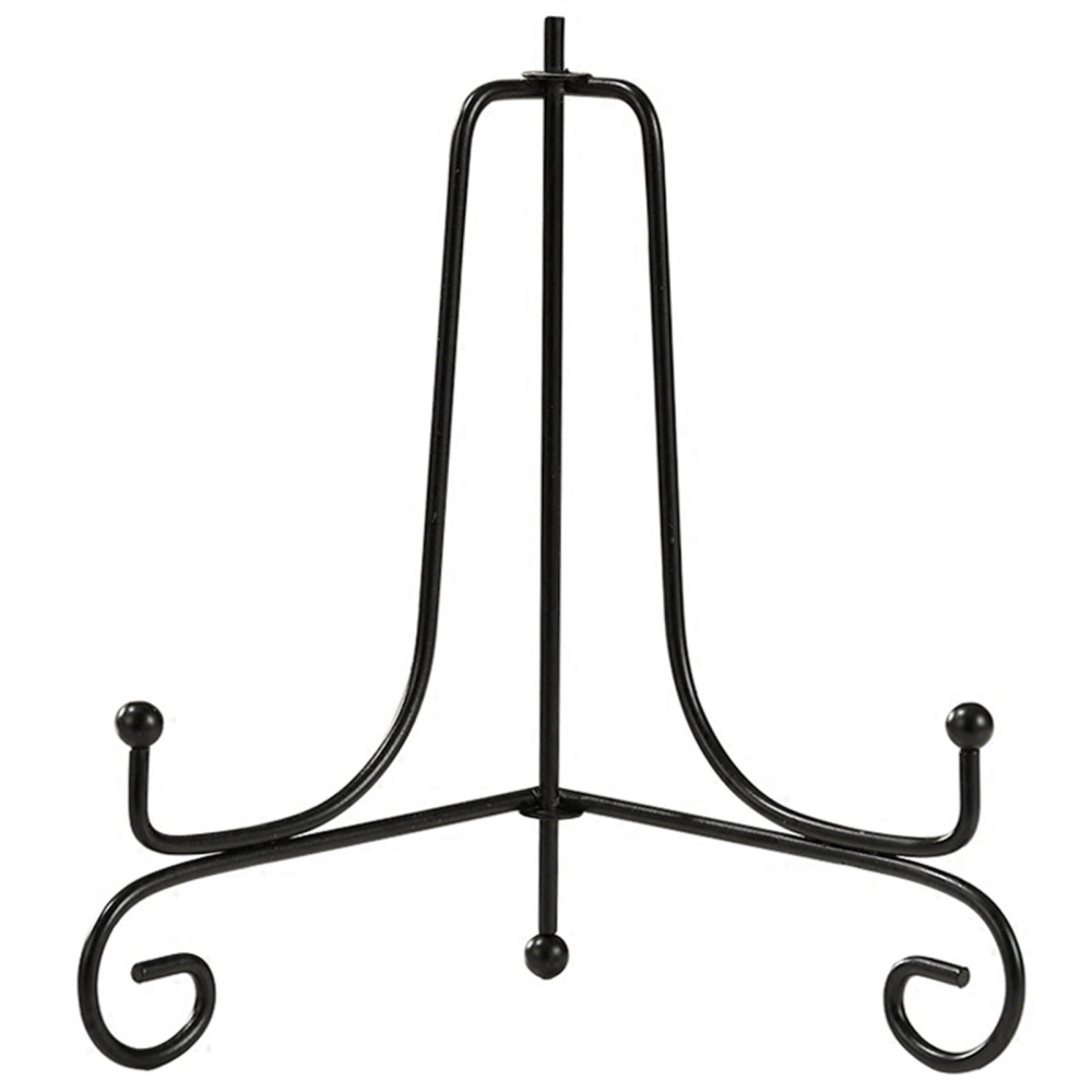 Plate Stands Iron Display Easel Photo Picture Bowl Dish Book Holder Frame 6 Inch - Picture 13 of 13