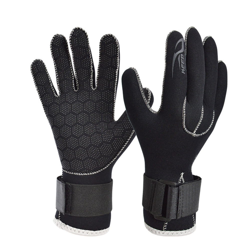 3mm Neoprene Scuba Snorkeling Gloves Non Slip Diving Winter Swim Gloves Dive - Picture 13 of 15