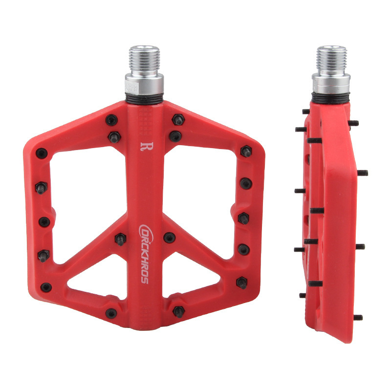 Mountain Bike Pedals Lightweight Wide Nylon Bicycle Pedals MTB Road Bike Pedals - Picture 13 of 15