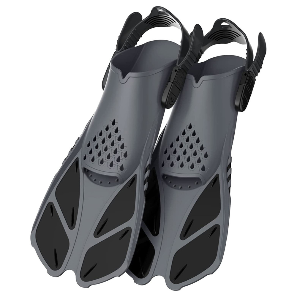 Adult Snorkeling Swim Fins Comfortable Wearing Lightweight Sports Equipment