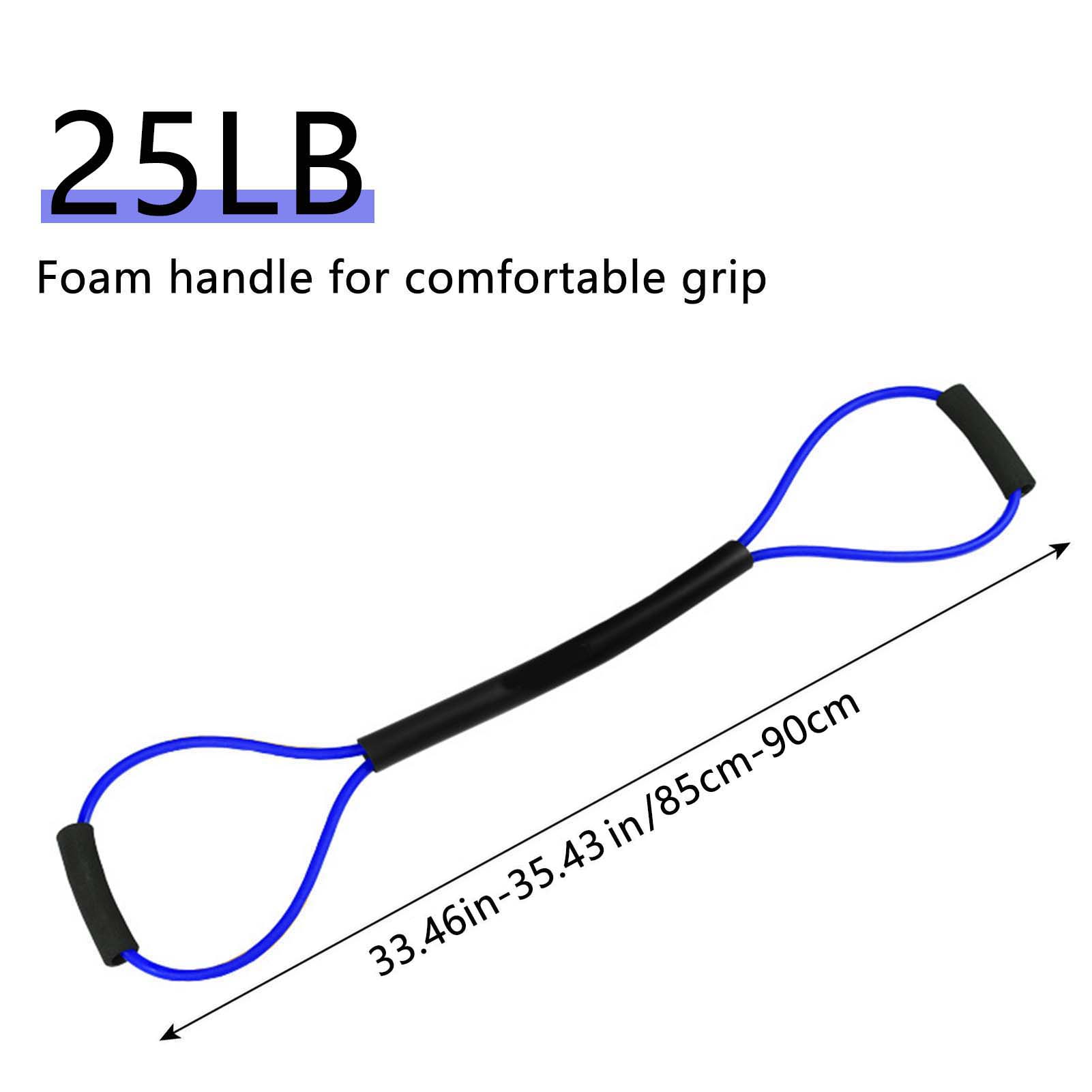Boxing Resistance Band Exercise Cord Elastic Muscle Back Fitness Training Gym - Picture 13 of 15
