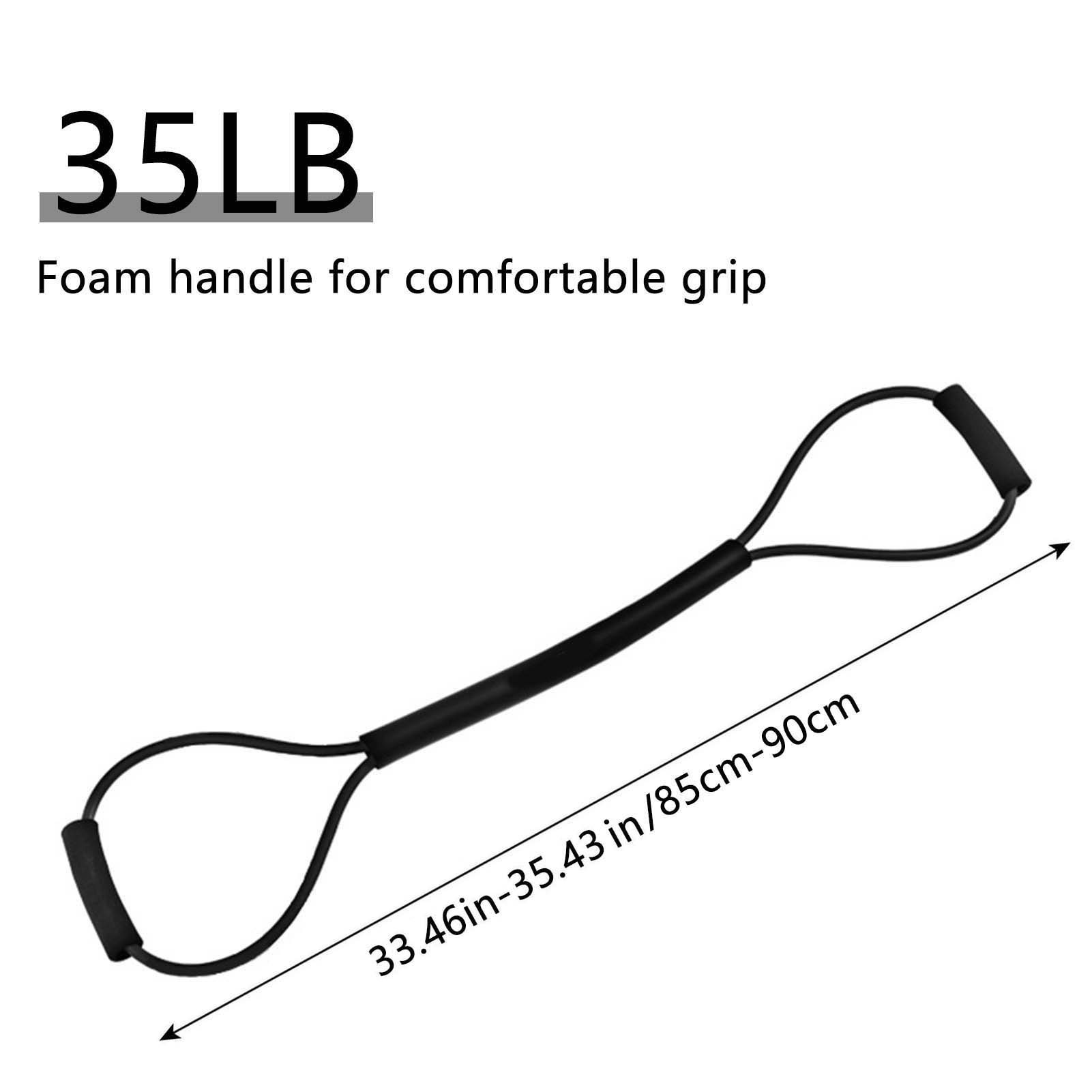 Boxing Resistance Band Exercise Cord Elastic Muscle Back Fitness Training Gym - Picture 15 of 15