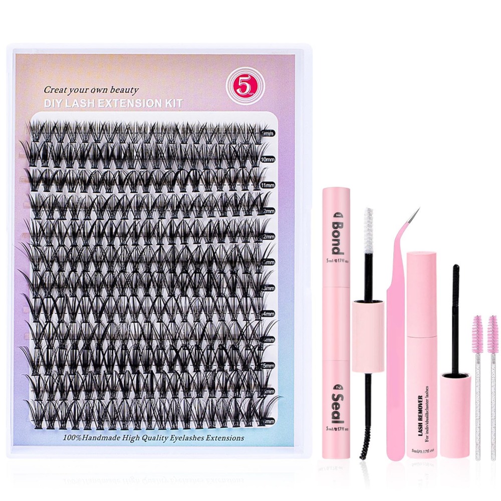 1 Box DIY Lash Extension Kit Lash Clusters Individual Lashes 3D Cluster Eyelash~ - Picture 14 of 16