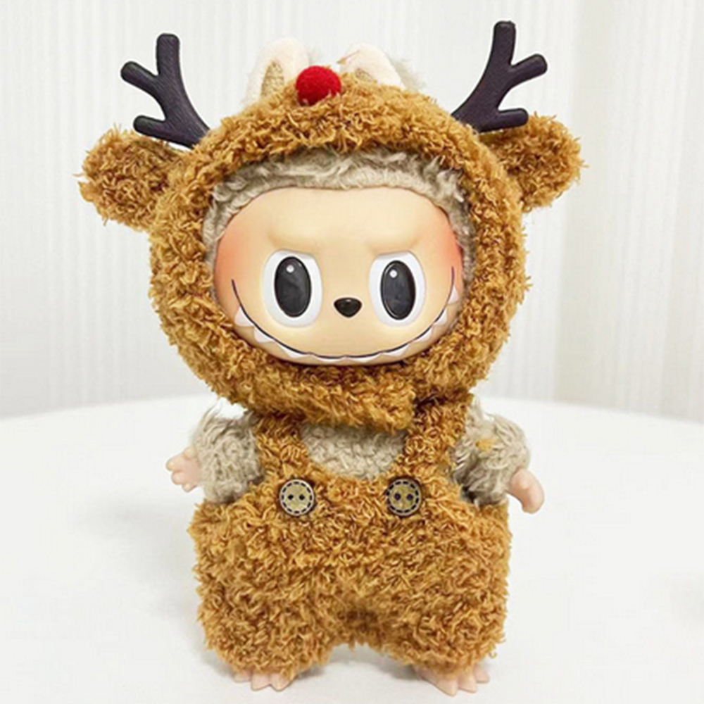 Clothes Only 15cm Pendant Blind Box Macaron Cloth Labubu Filled Doll Accessories - Picture 13 of 24
