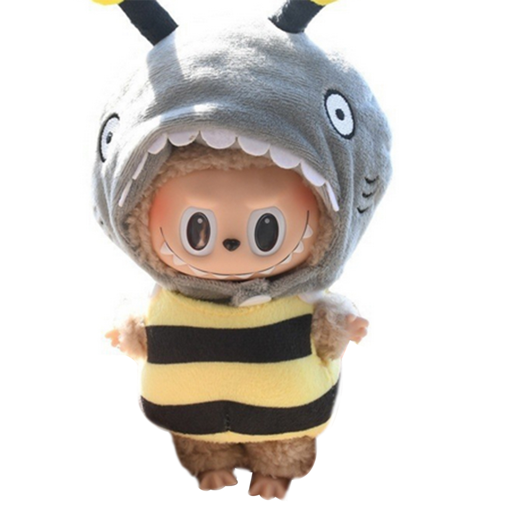 Clothes Only 15cm Pendant Blind Box Macaron Cloth Labubu Filled Doll Accessories - Picture 18 of 24