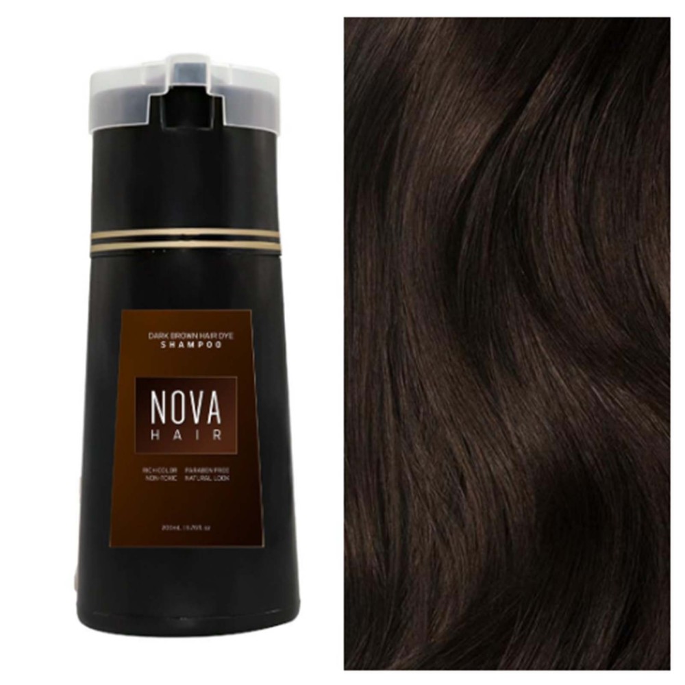 2025 Hair Dye Shampoo, Nova Hair Instant Dye Shampoo,Hair Color-Shampoo/// HOT- - Picture 17 of 18