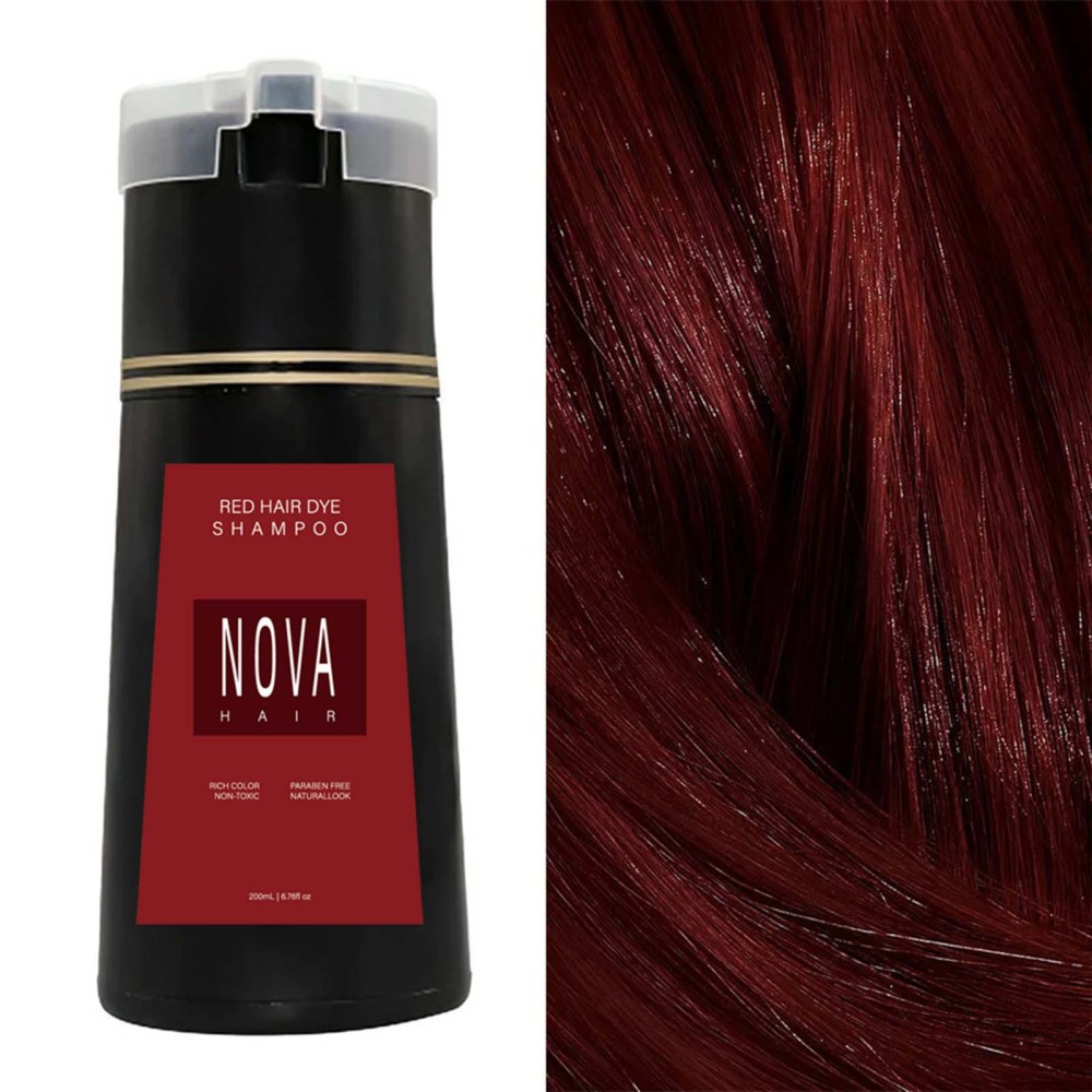 2025 Hair Dye Shampoo, Nova Hair Instant Dye Shampoo,Hair Color-Shampoo/// HOT- - Picture 13 of 18