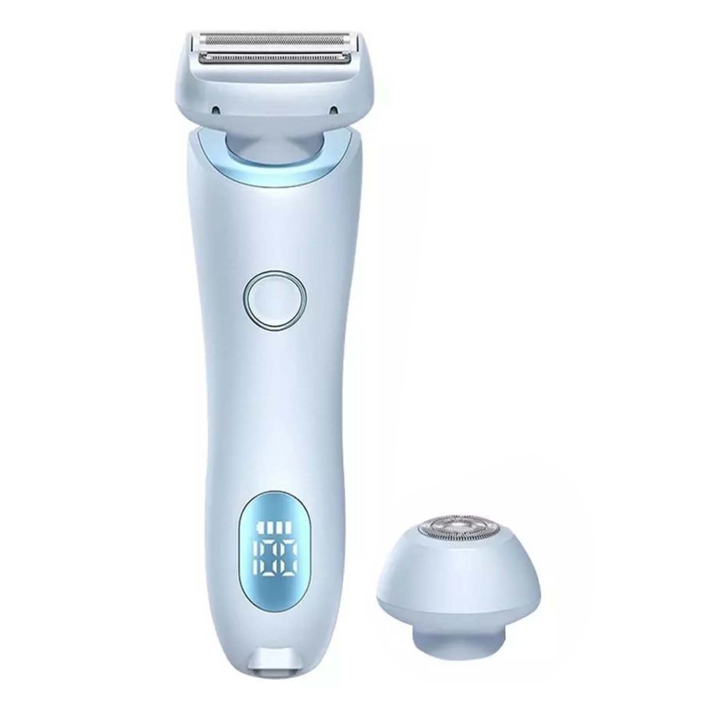 2-in-1 Epilator Women Painless Touch Facial Body Hair Removal Depilator Shaver