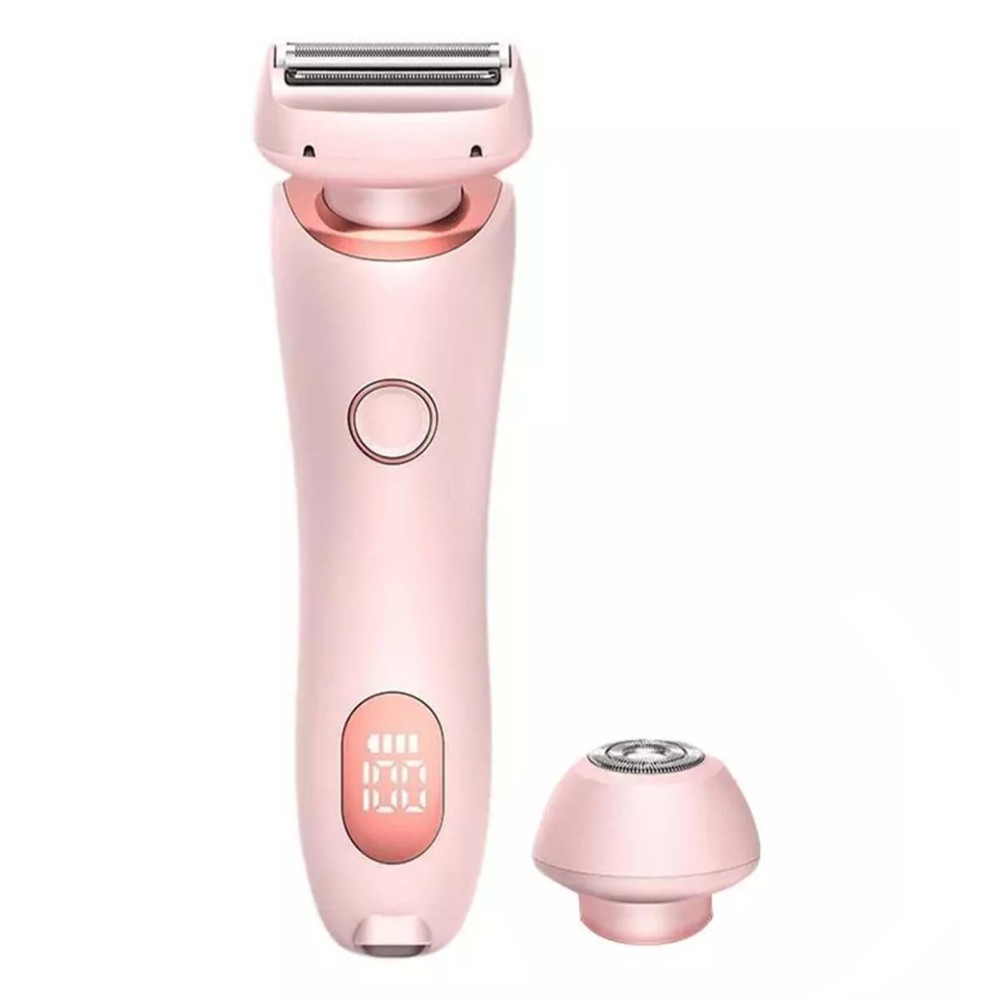 2-in-1 Epilator Women Painless Touch Facial Body Hair Removal Depilator Shaver