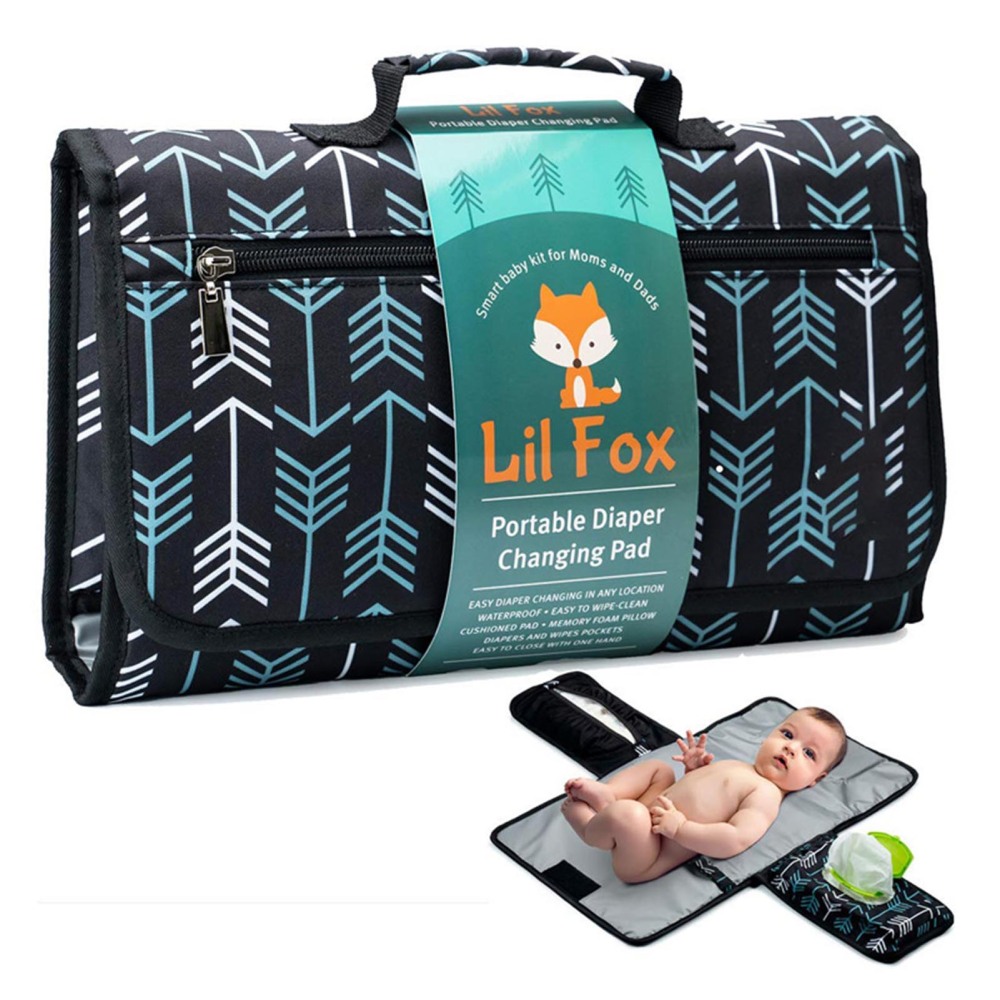 Waterproof Portable Baby Diaper Mat Pad Nappy Bag Change Changing Travel Home - Picture 14 of 15