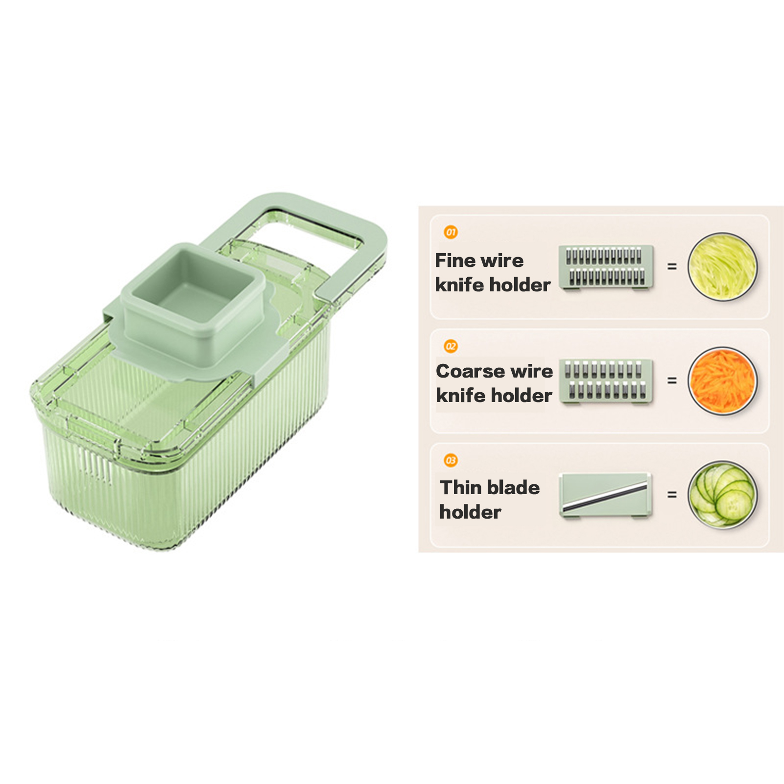 Vegetable Fruit Grater Chopper Cutter Food Onion Veggie Dicer Slicer Kitchen New