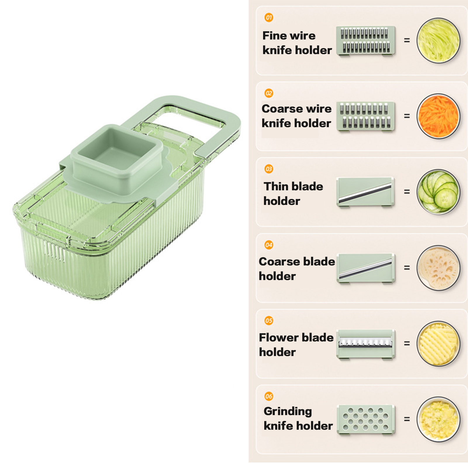 Vegetable Fruit Grater Chopper Cutter Food Onion Veggie Dicer Slicer Kitchen New