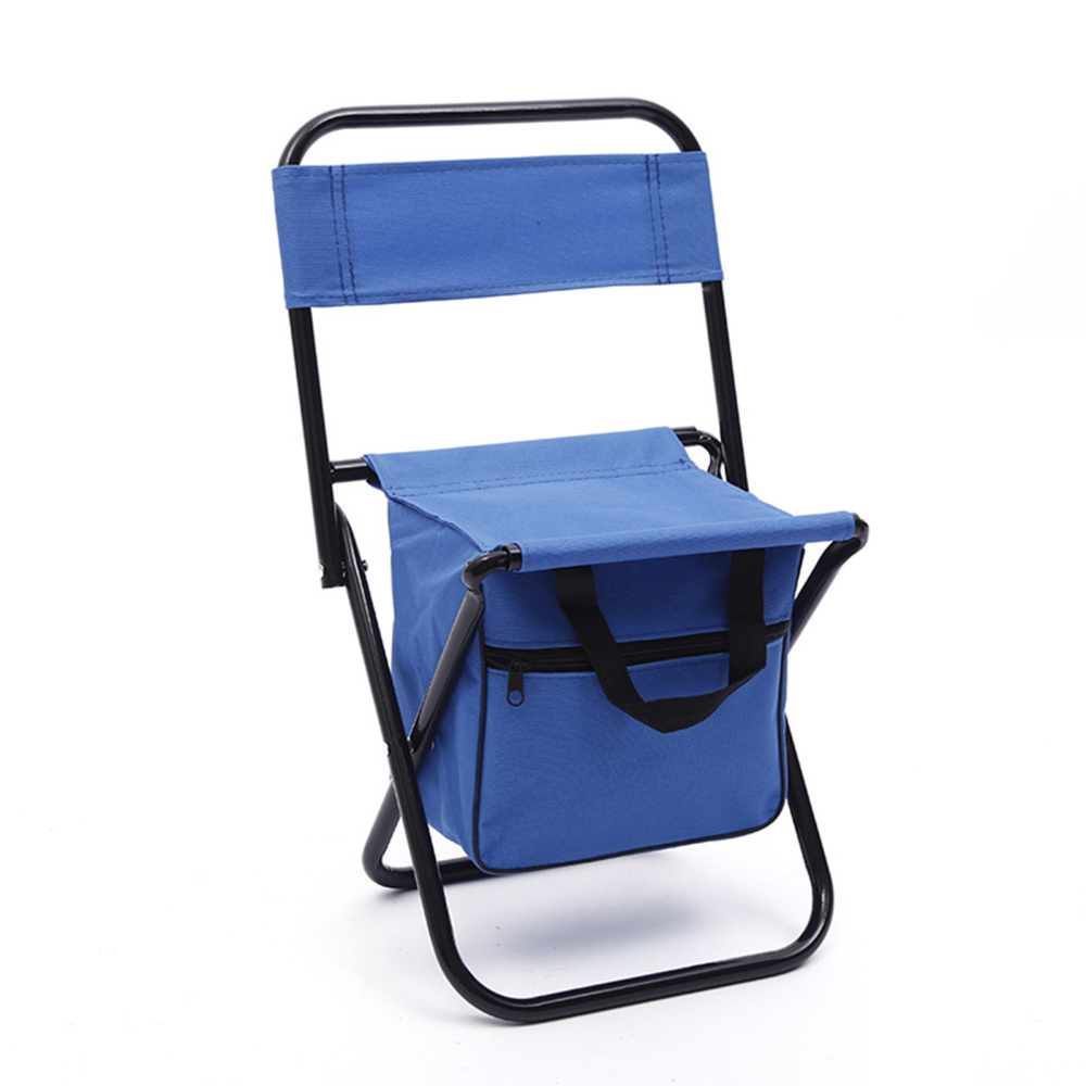 Outdoor Folding Camping Fishing Chair Stool Portable Backpack Seat Cooler Bag - Picture 13 of 16