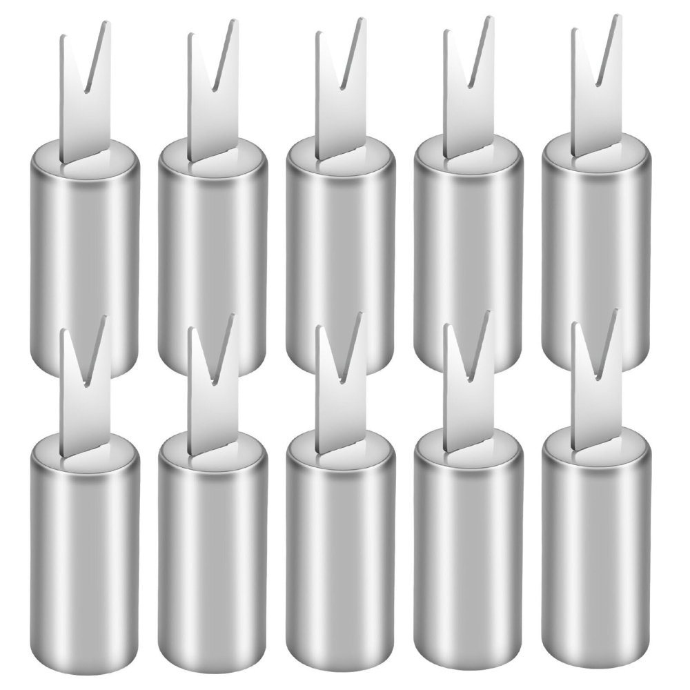 Stainless Steel Corn Barbecue Fork Convenient to Use Outdoor BBQ Tool Fruit Fork