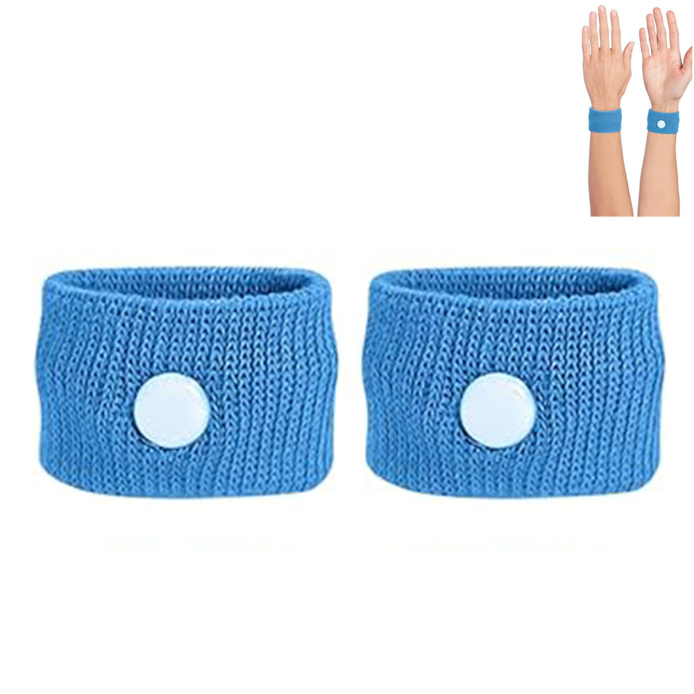 Travel Motion Sickness Relief Wrist Band Natural Nausea Relief DizzinessVomiting - Picture 15 of 15