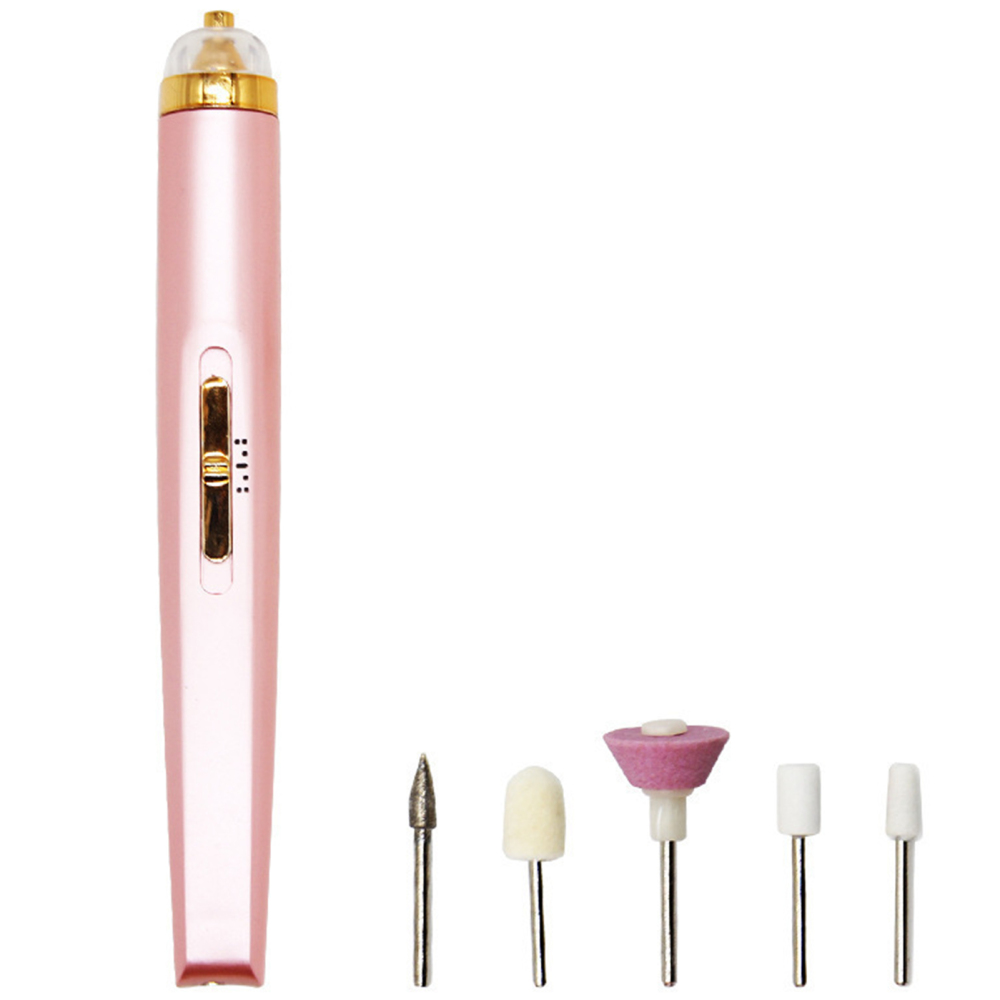 5 in 1 Portable Manicure Pedicure Nail Art Machine Kit Electric Nail Drill File - Picture 11 of 11