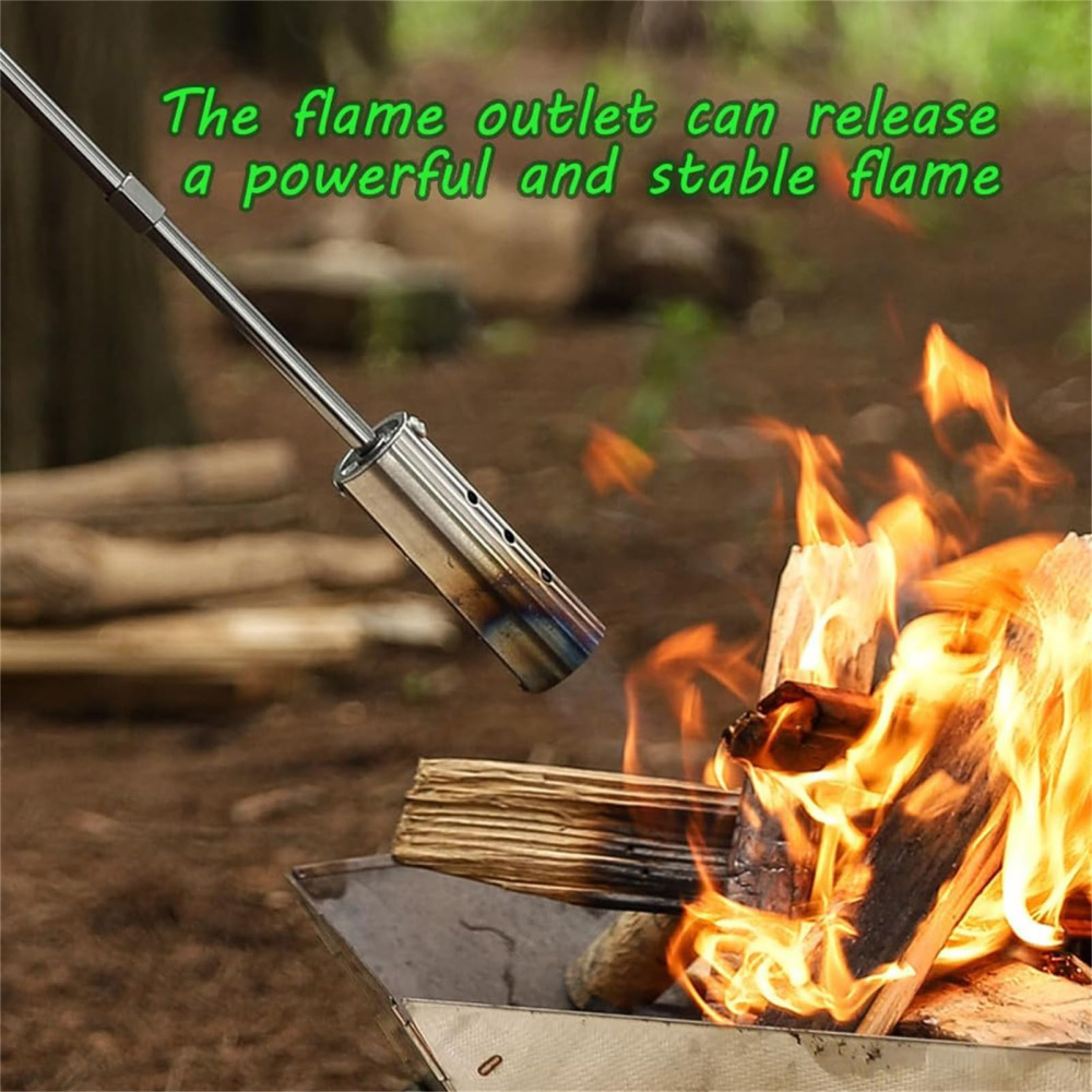 Detachable Long Arm Weed Torches Easy to Use High Heat Output Flamethrower