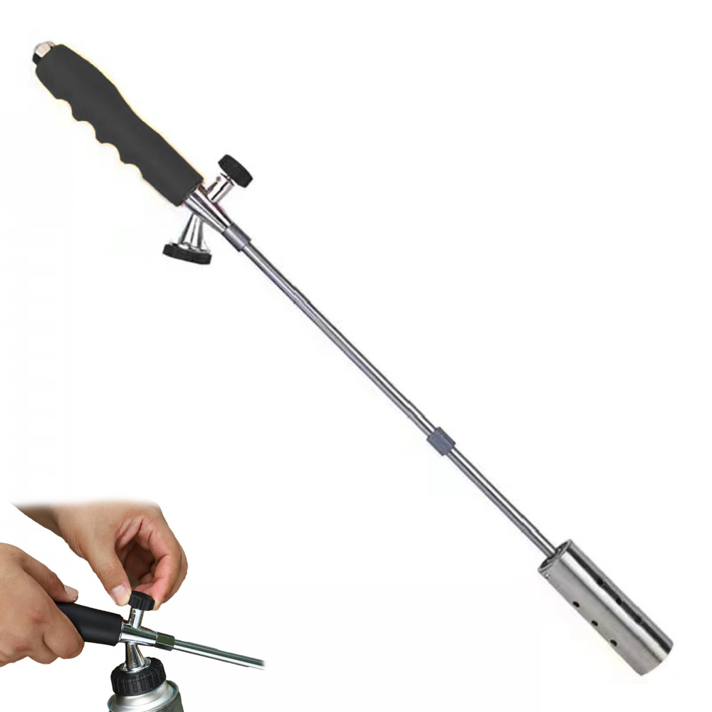 Detachable Long Arm Weed Torches Easy to Use High Heat Output Flamethrower