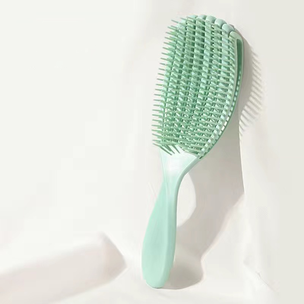 Anti-Static Detangling Brush Flexible Hollow Fluffy Curly Hair Styling Combs