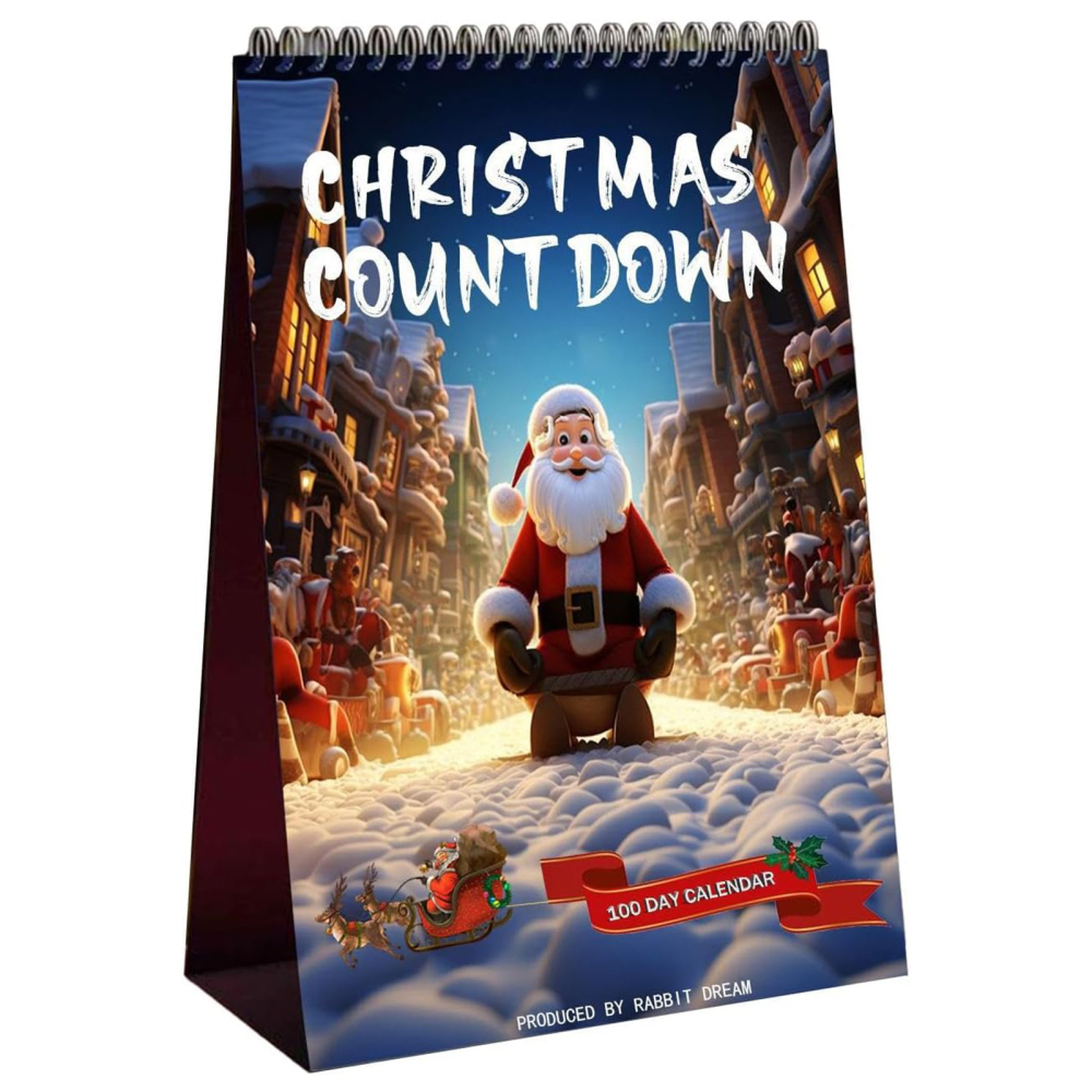 Advent Calendar 2024 100 Days Christmas Holiday Birthday Countdown Calendar - Picture 9 of 9