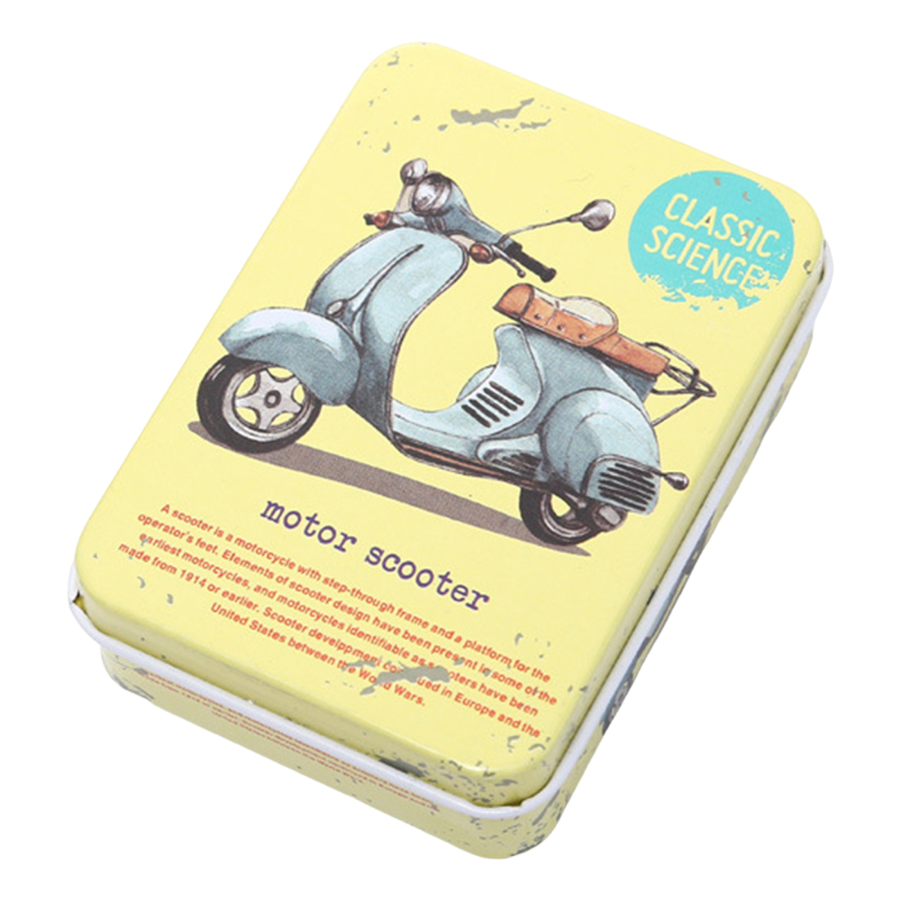 Cartoon Metal Tin Box Container Blank Portable Small Storage Container Case Gift - Picture 14 of 15