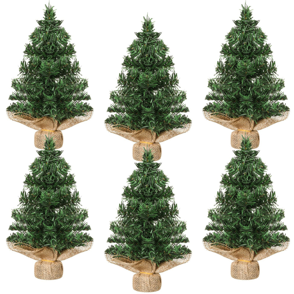 Small Christmas Tree Tabletop Artificial Mini Christmas Tree Decoration Ornament