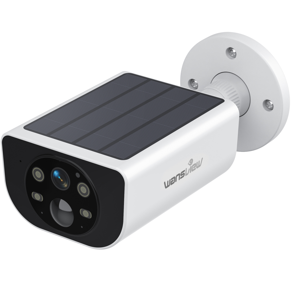 Wireless Solar Security Camera with Color Night Vision WiFi and Waterproof Design for Outdoor Use