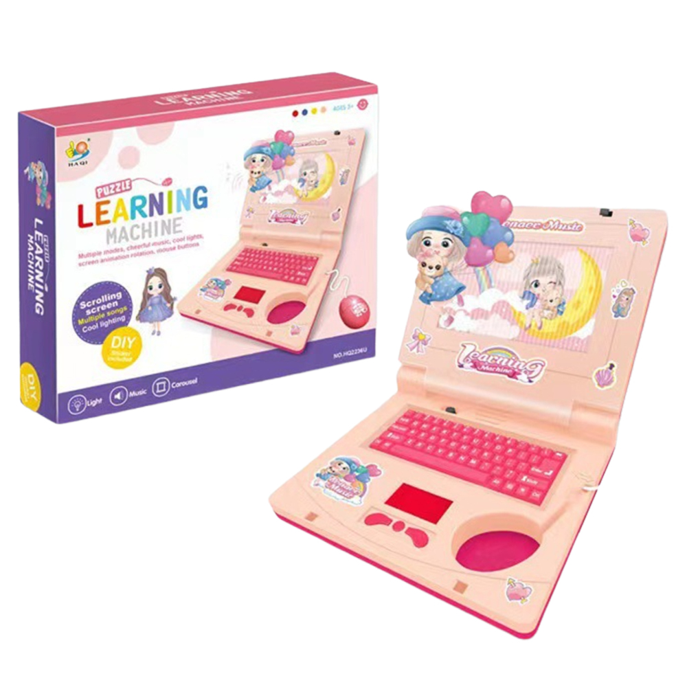 Kids Baby PreSchool Early Educational Learning Machine Study Toy Laptop Computer - Picture 14 of 16