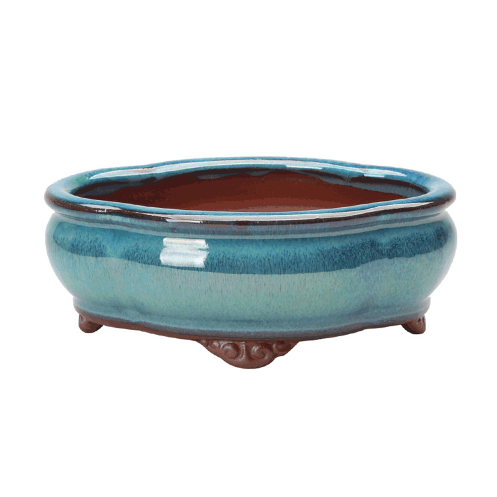Ceramic Planter W/Drainage Hole Indoor Pot Outdoor Garden Succulent Flower Pots - Picture 13 of 13