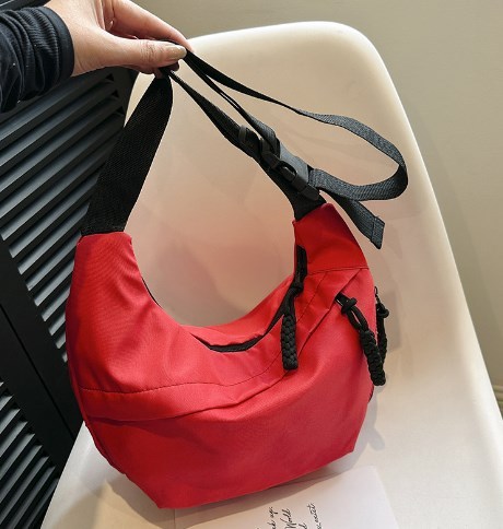 Large Capacity Nylon Crossbody Bag New Casual Versatile Commuting Shoulder Bag - Picture 15 of 16