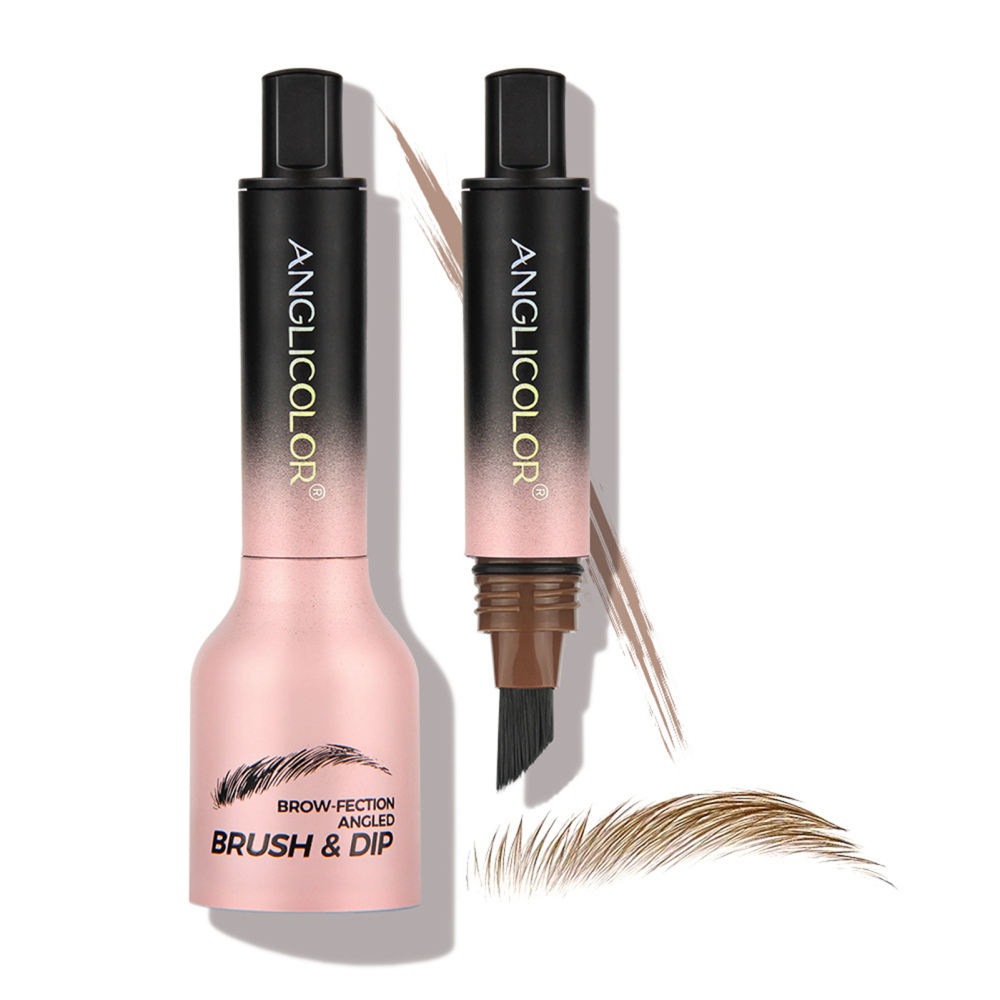 Waterproof Eyebrow Pencil Hair-Like Strokes Angled Eye Brow Brush Women Girls - Picture 13 of 18