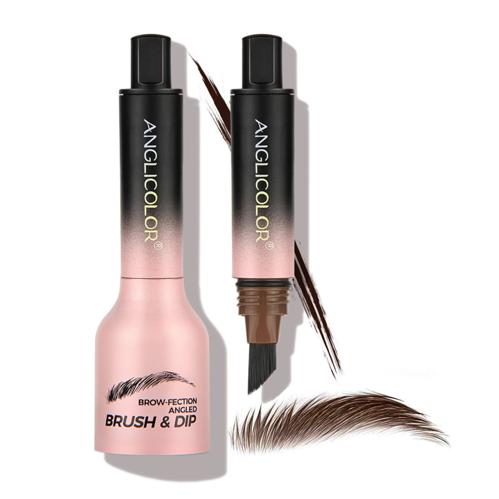 Waterproof Eyebrow Pencil Hair-Like Strokes Angled Eye Brow Brush Women Girls - Picture 16 of 18