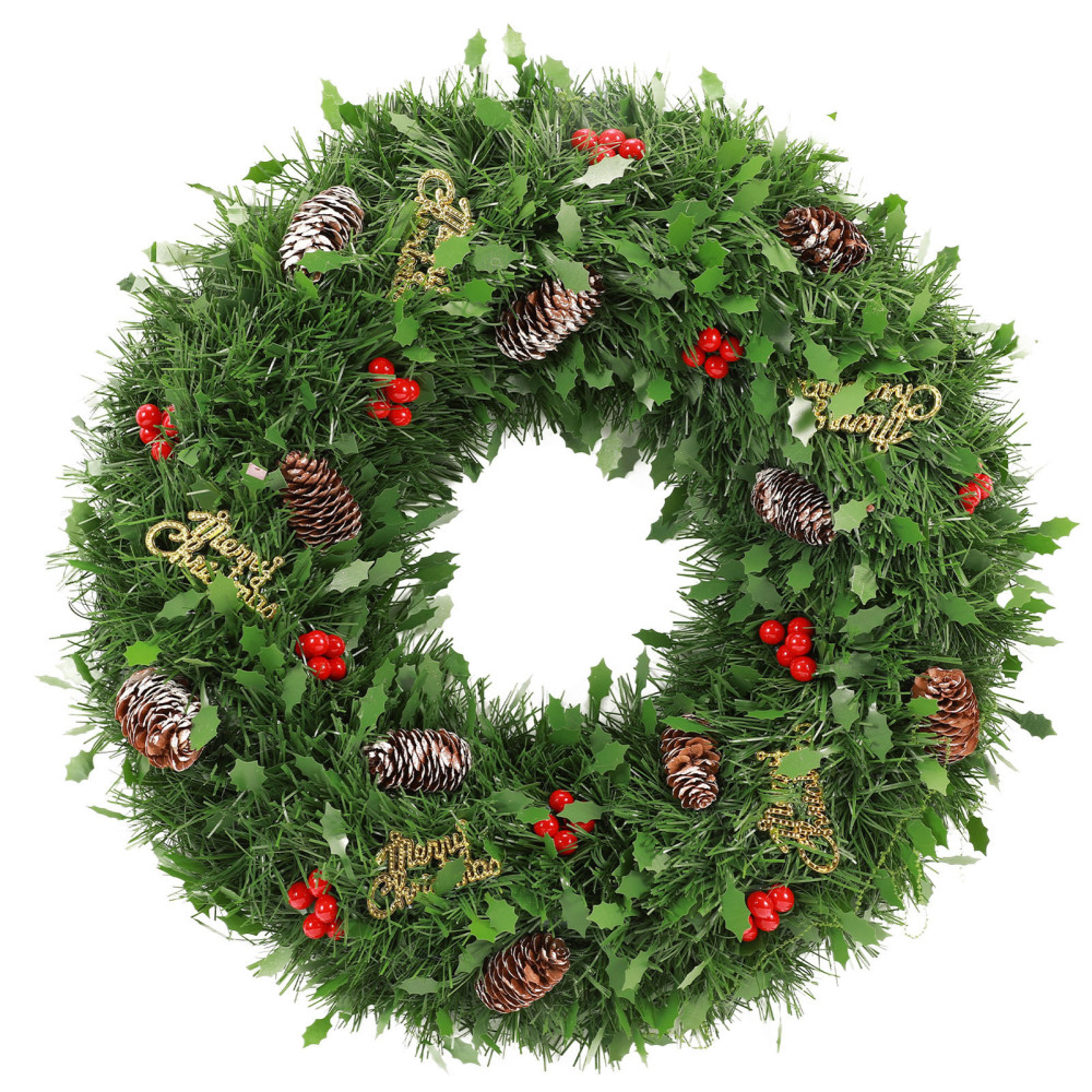 Christmas Wreath For Front Door Home Decoration Artificial Christmas Door Wreath