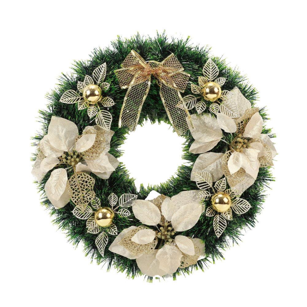 Christmas Wreath For Front Door Home Decoration Artificial Christmas Door Wreath