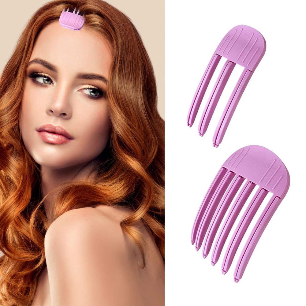 Hairdressing Hair Root Fluffy Hair Styling Tool Fork Comb Bangs Volumizing Clip