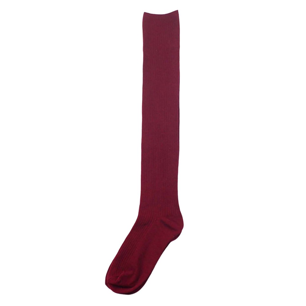 Extra Long Thigh High Over the Knee Socks Solid Cotton Stockings Women - Picture 15 of 16