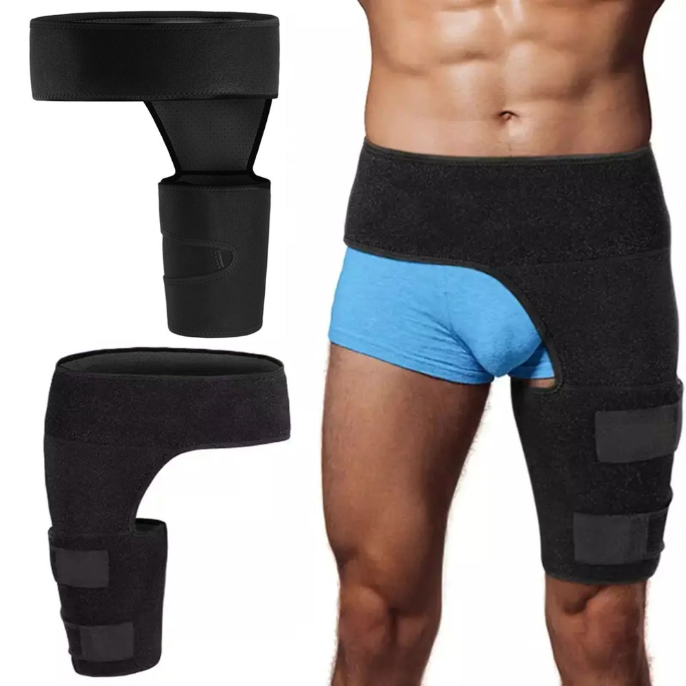 Compression Strap Unisex Sciatica Groin Pain Relief Thigh Support Hip Brace Wrap - Picture 14 of 14